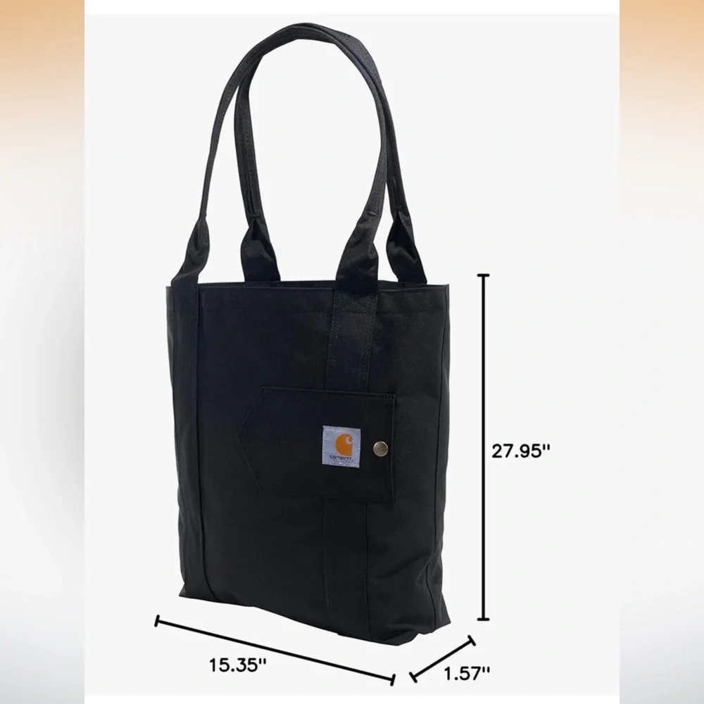 Carhartt Vertical Open Tote, Durable Water-Resistant Tote Bag - lightly used - Picture 2 of 7